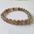 Bracelet homme agate grise 2 