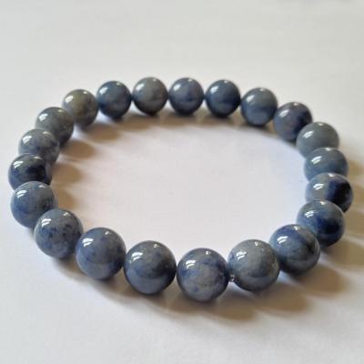 Bracelet homme aventurine bleue