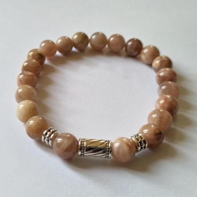 Bracelet homme pierre de soleil 2