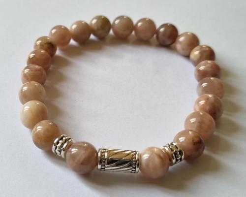 Bracelet homme pierre de soleil 2 