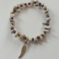 Bracelet howlite 3 3