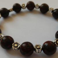 Bracelet jaspe brechia 3 