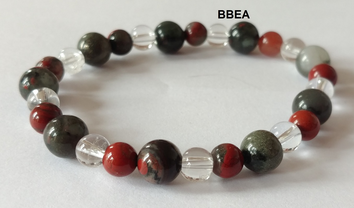 Bracelet jaspe heliotrope 2