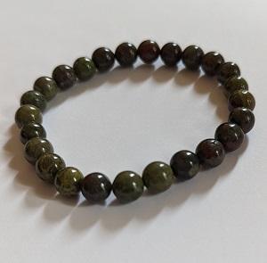 Bracelet jaspe heliotrope 4 1