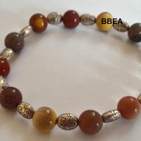 Bracelet jaspe mokaite