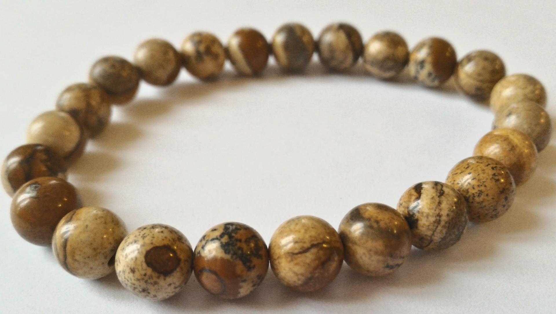Bracelet jaspe paysage 4