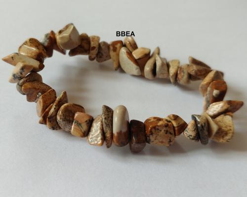 Bracelet jaspe paysage chips