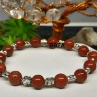 Bracelet jaspe rouge 1