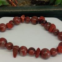 Bracelet jaspe rouge 4