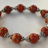 Bracelet jaspe rouge