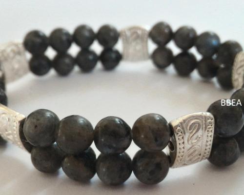 Bracelet labradorite 2 1