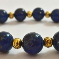 Bracelet lapis lazuli 2 