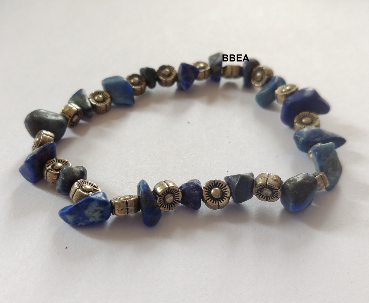 Bracelet lapis lazuli 3 4