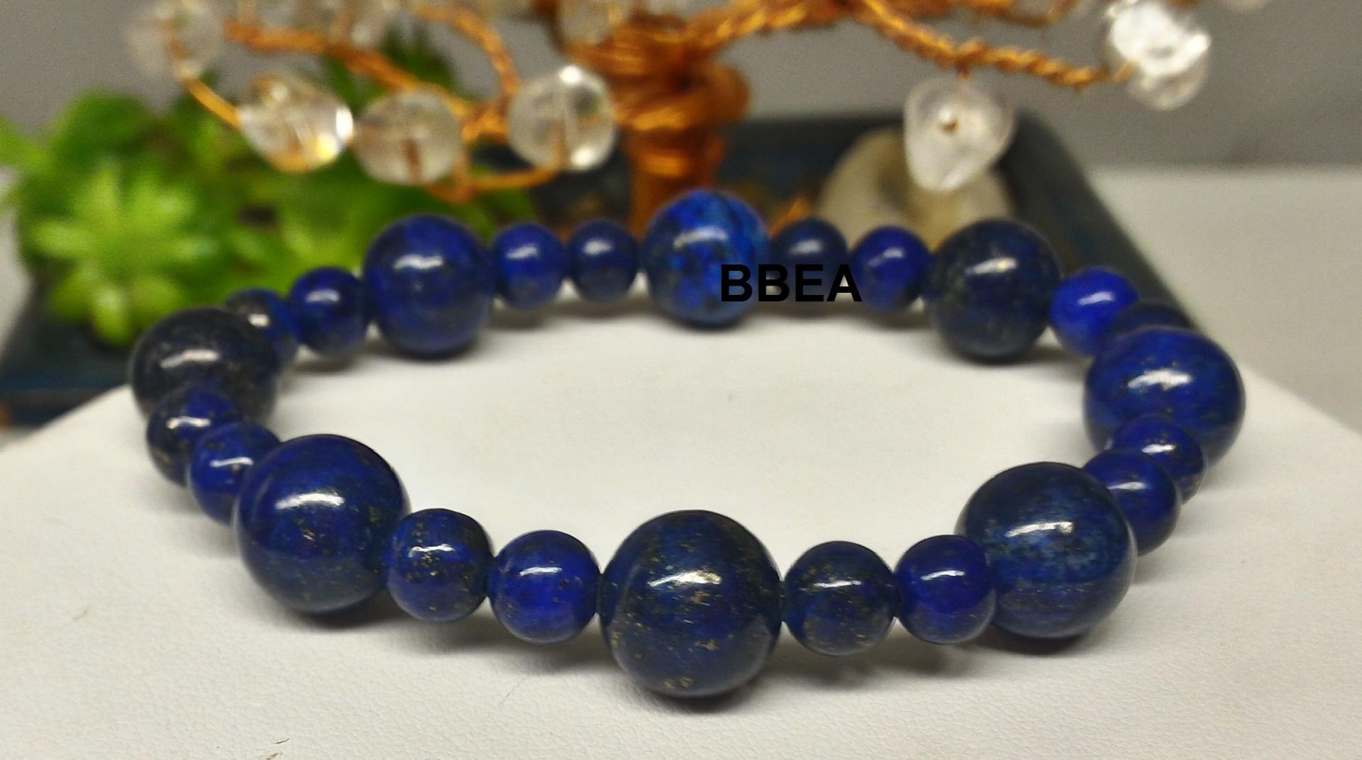 Bracelet lapis lazuli 3