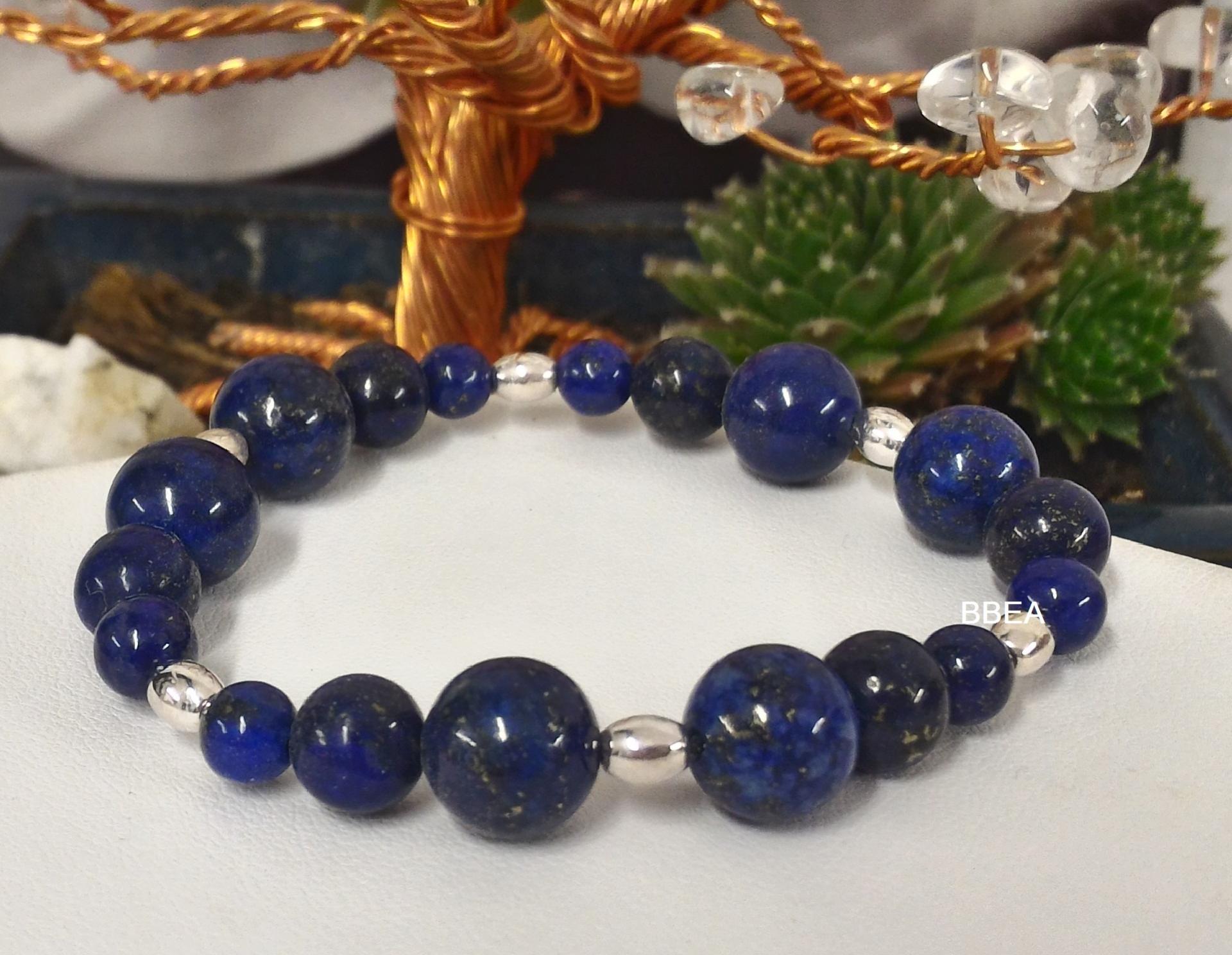 Bracelet lapis lazuli 4 1