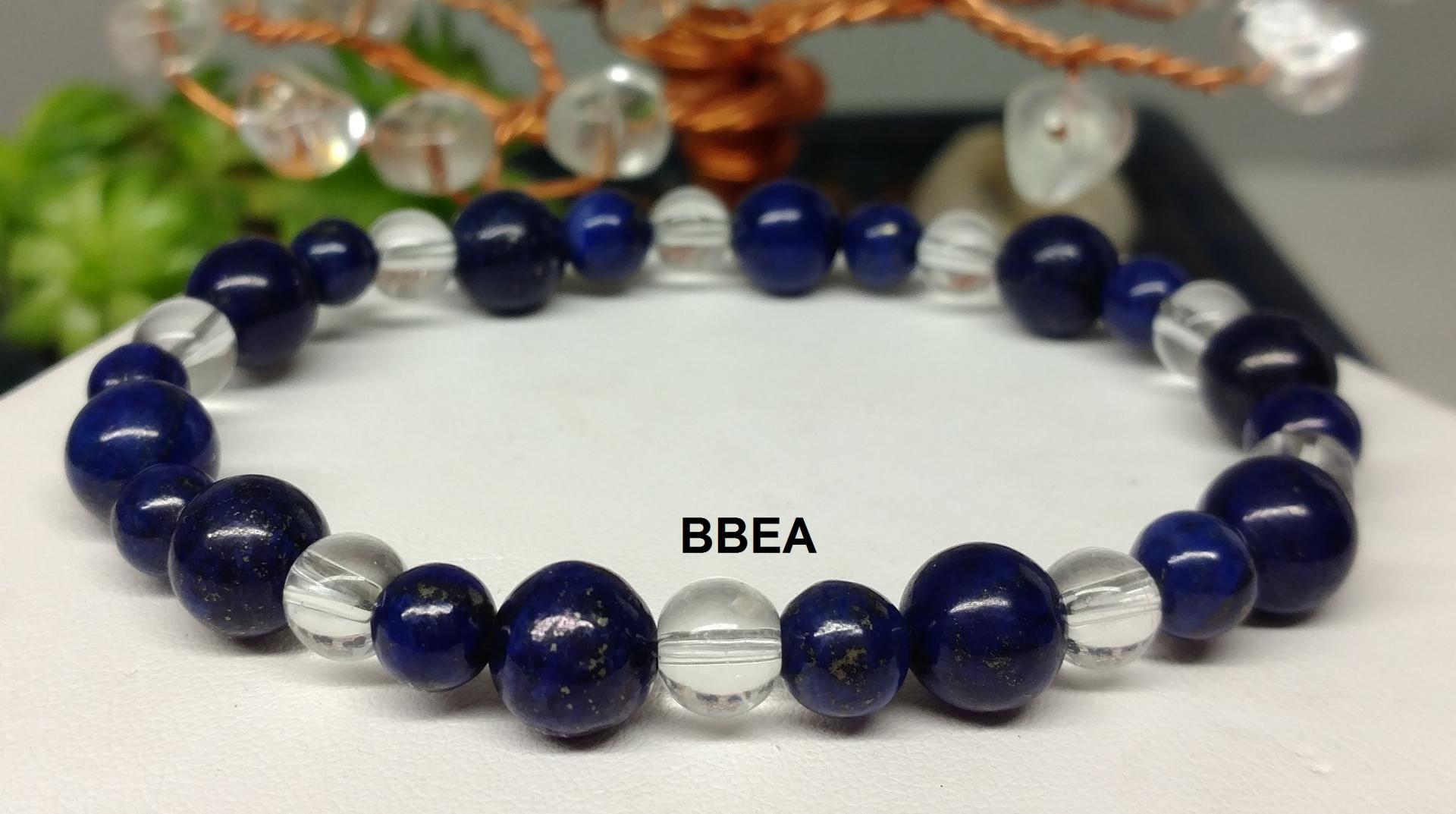 Bracelet lapis lazuli 4