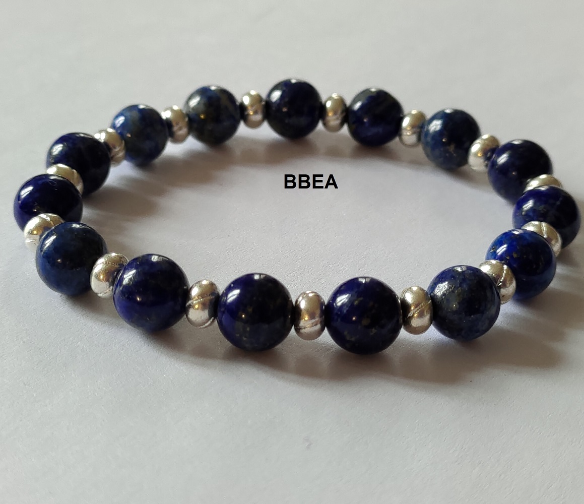 Bracelet lapis lazuli 7