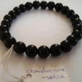 Bracelet obsidienne noire 2