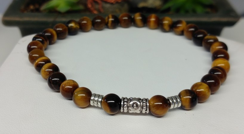 collier homme perle oeil de tigre collier homme perle oeil de tigre