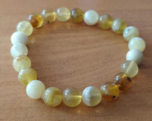 Bracelet opale jaune 1