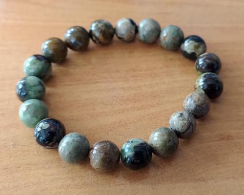 Bracelet opale verte