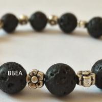 Bracelet pierre de lave 7 