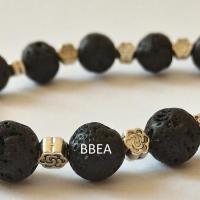 Bracelet pierre de lave 8 