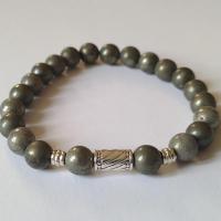 Bracelet pyrite homme 3 