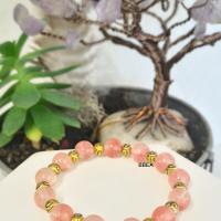 Bracelet quartz fraise 2 