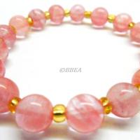 Bracelet quartz fraise 2515