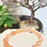 Bracelet quartz fraise 3 