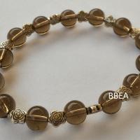 Bracelet quartz fume 2 