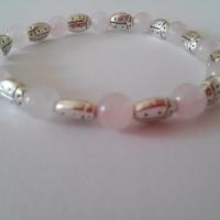 Bracelet quartz rose 15 