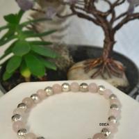 Bracelet quartz rose 3 1