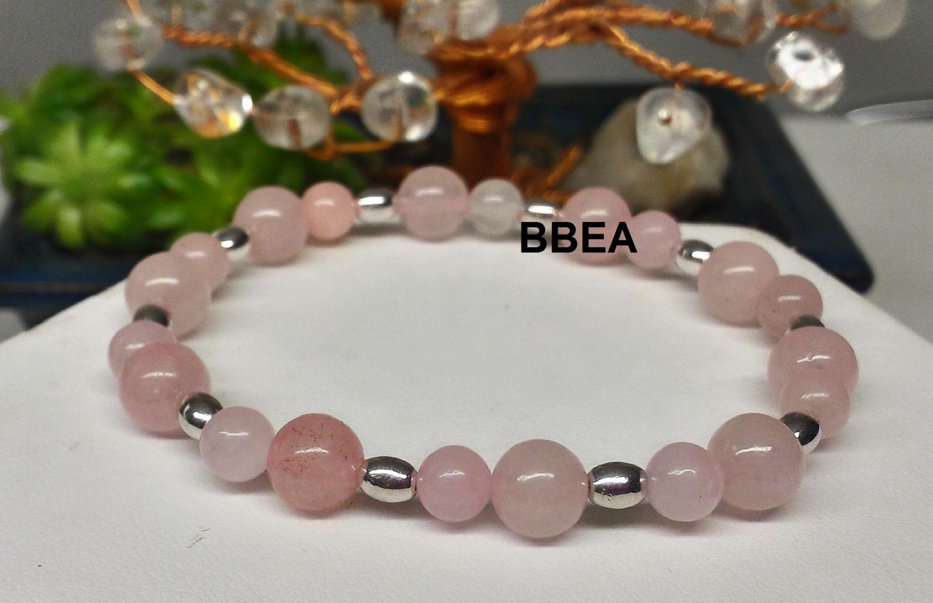 Bracelet quartz rose 3