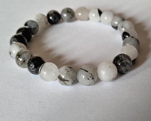 Bracelet quartz tourmaline 1 