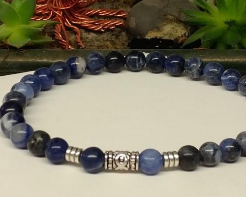 Bracelet sodalite 3 3