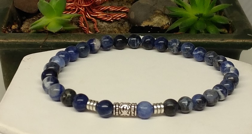 Bracelet sodalite 3 3
