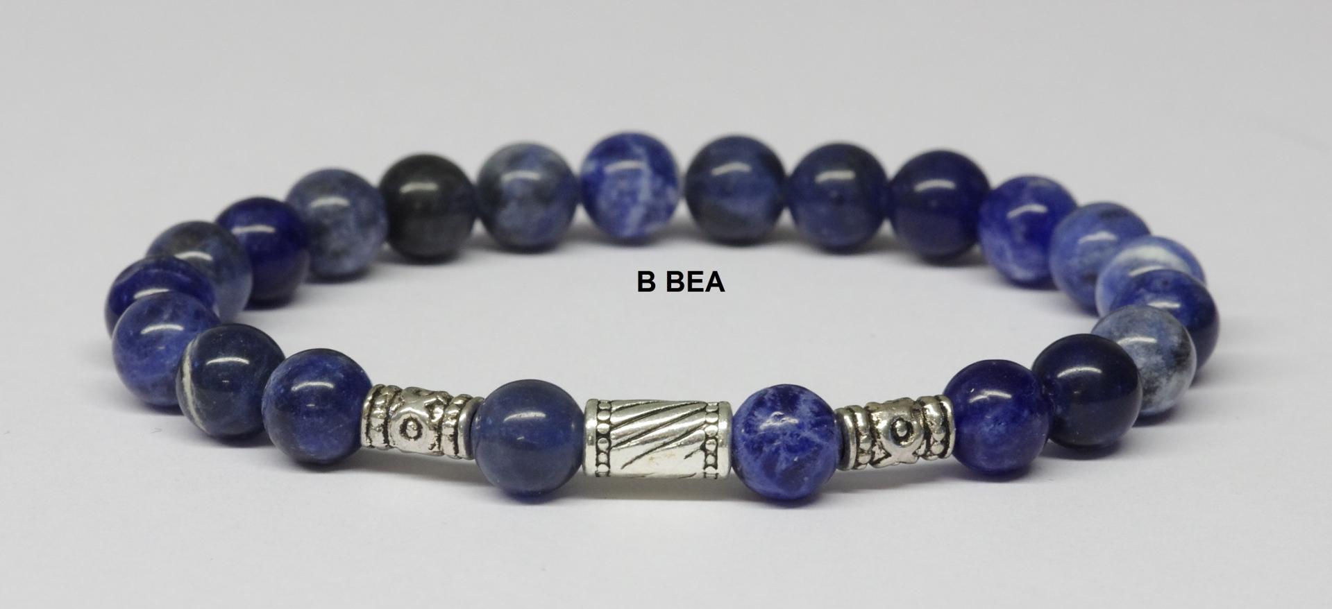 Bracelet sodalite homme