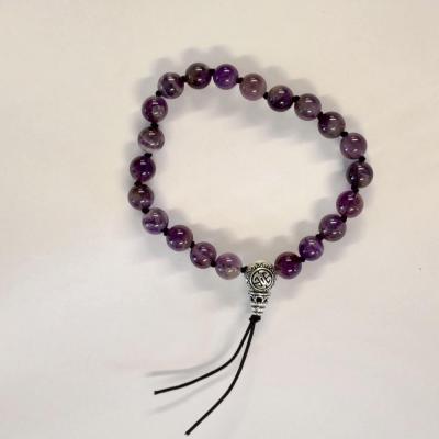 Bracelet tibetain amethyste 1