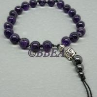 Bracelet tibetain amethyste 3641 1 1