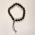 Bracelet tibetain bronzite 1