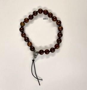 Bracelet tibetain bronzite 1