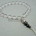 Bracelet tibetain cristal de roche 3638