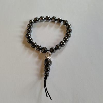 Bracelet tibetain hematite 6 