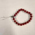 Bracelet tibetain jaspe rouge 2 1