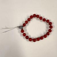 Bracelet tibetain jaspe rouge 2 1
