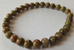 Bracelet unakite 5 1