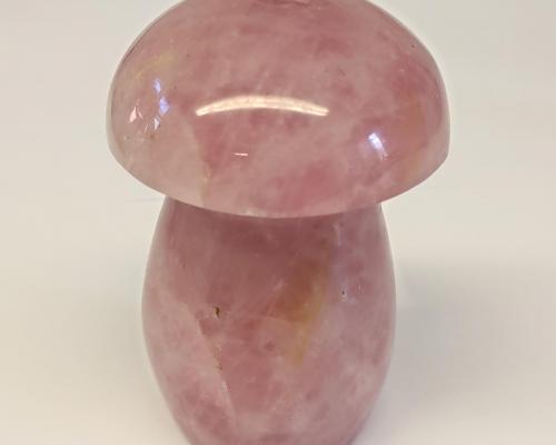 Champignon quartz rose
