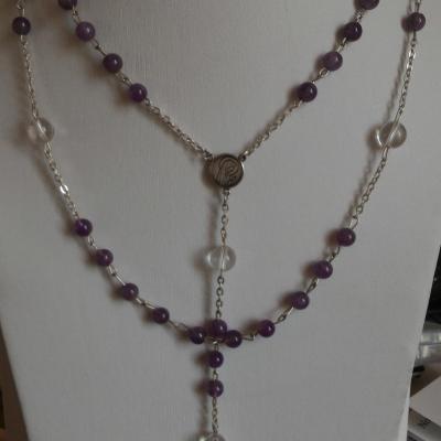 Chapelet amethyste 1 